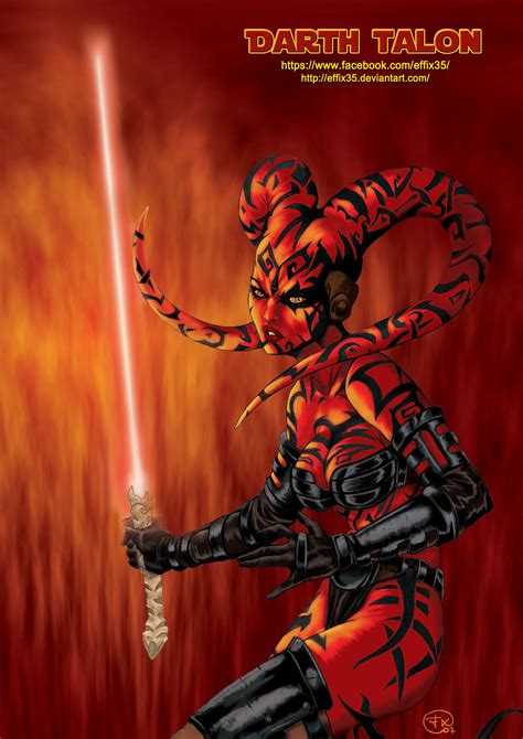 naked darth talon|Character : darth talon